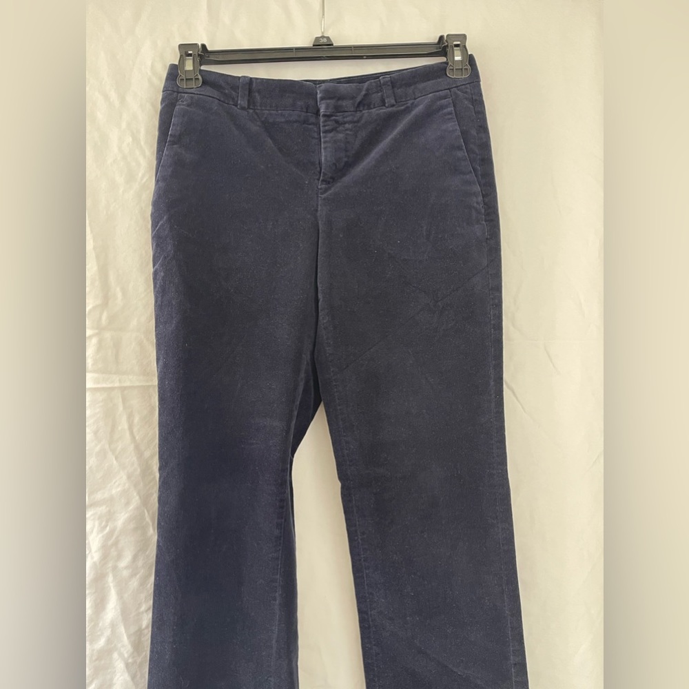 Banana Republic Logan Pants Women’s Corduroy Velour Bootcut style Size: 2